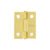 Código: 43193 Bisagra rectangular 1-1/2' acero latonado, HERMEX BR-151