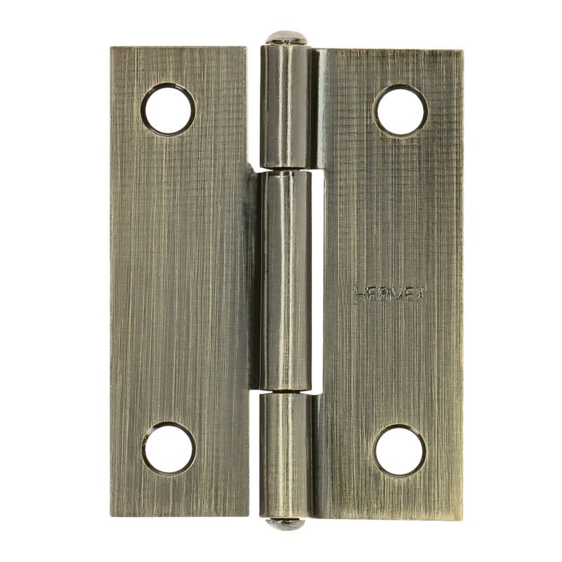 Código: 46911 Bisagra rectangular 2' latón antiguo, HERMEX BR-202