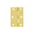 Código: 43195 Bisagra rectangular 2-1/2' acero latonado, HERMEX BR-251