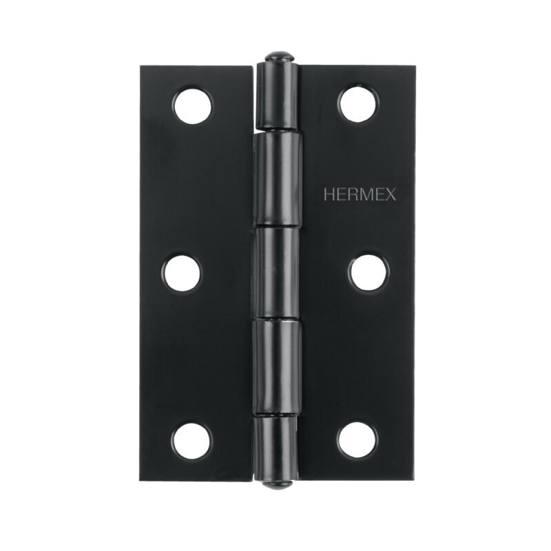 BR-256.jpg Código: 45635 Bisagra rectangular 2-1/2' negra, HERMEX BR-256