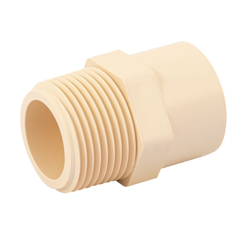 CPVC-613.jpg Código: 45100 Conector macho de CPVC 1', Foset CPVC-613