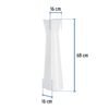 Código: 44005 Pedestal de porcelana para lavabo, blanco, FOSET MUBA-20B