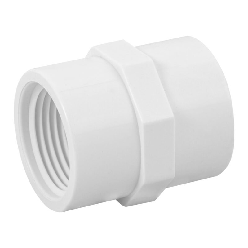 PVC-602.jpg Código: 45433 Adaptador hembra de PVC 3/4', Foset PVC-602