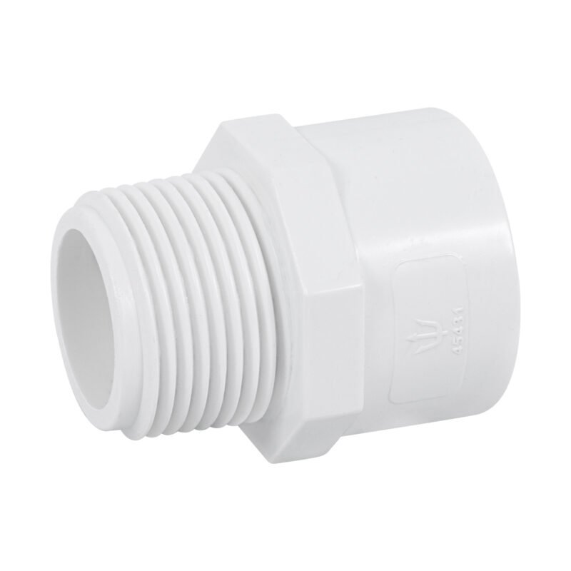 PVC-613.jpg Código: 45431 Adaptador macho de PVC de 1', Foset PVC-613