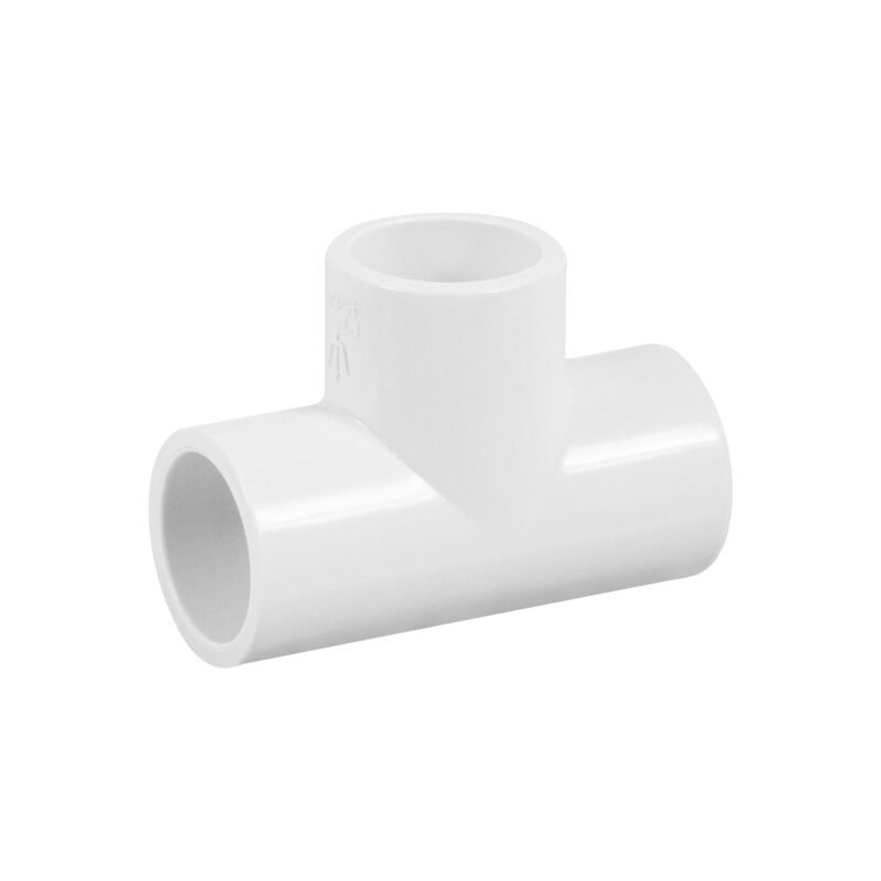Código: 45420 Tee sencilla de PVC 1/2', Foset PVC-761