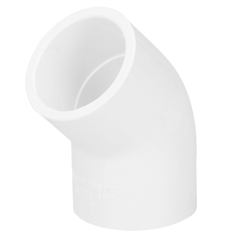 PVC-862.jpg Código: 45415 Codo 45° de PVC de 3/4', Foset PVC-862