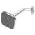 Código: 45065 Regadera cuadrada 3-3/4' brazo y chapetón de acero, Basic R-401