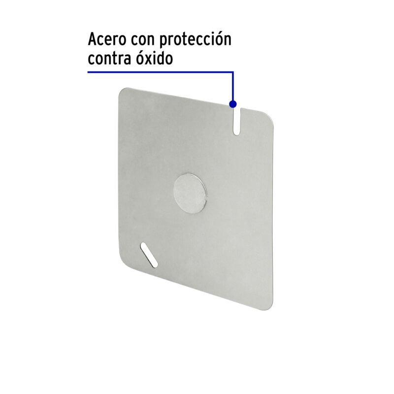 Código: 45009 Tapa de 4' x 4' para caja cuadrada económica, Volteck TACH-4X4