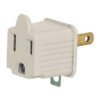 Código: 46257 Adaptador 3 a 2, gris, a granel, Volteck AD-32G-G