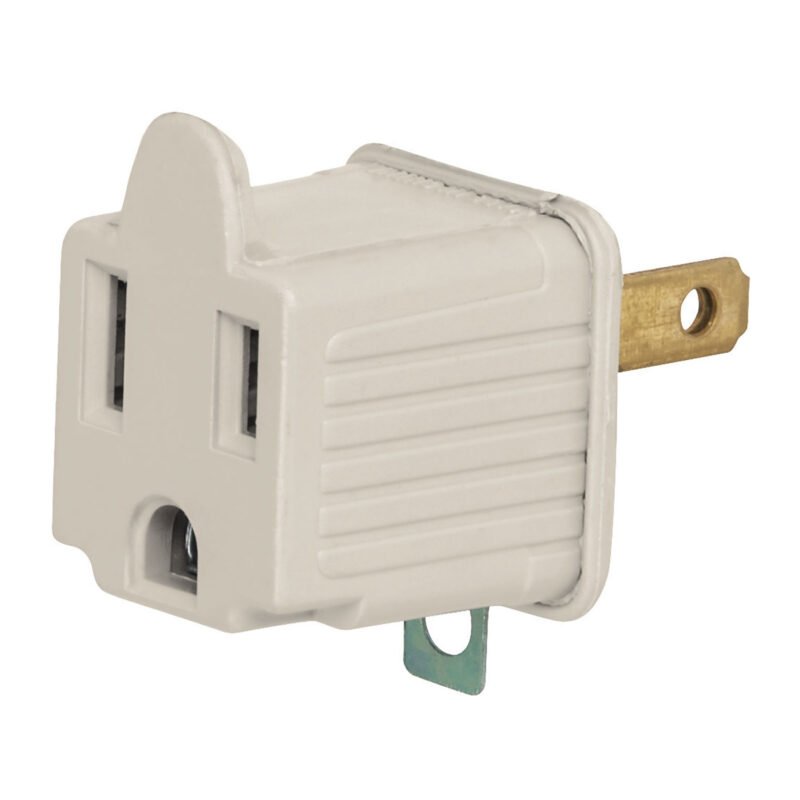 AD-32G-G.jpg Código: 46257 Adaptador 3 a 2, gris, a granel, Volteck AD-32G-G