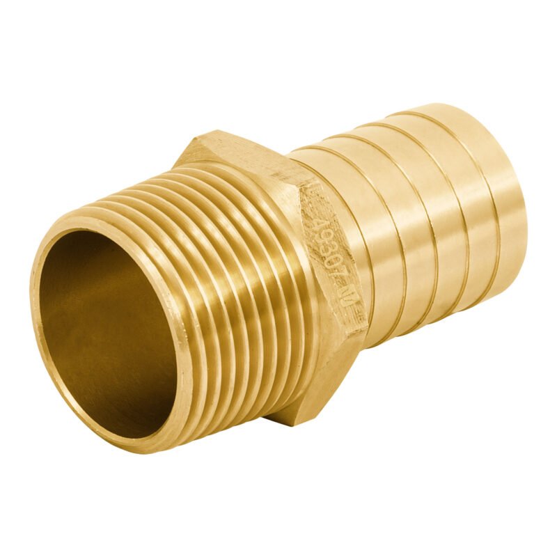 ADPO-1M.jpg Código: 49307 Adaptador macho de latón 1' para poliducto, Foset ADPO-1M