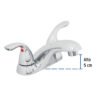 Código: 49763 Mezcladora 4' nariz larga para lavabo, Foset Aero AEM-41