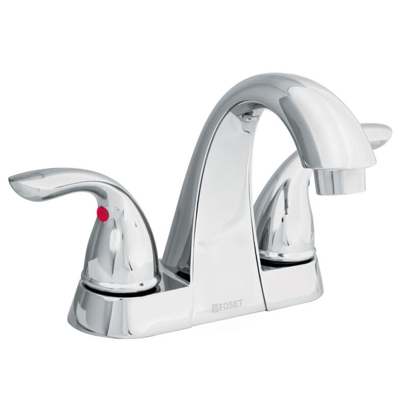 AEM-42.jpg Código: 49764 Mezcladora 4' cuello alto para lavabo, Foset Aero AEM-42