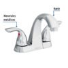 Código: 49764 Mezcladora 4' cuello alto para lavabo, Foset Aero AEM-42