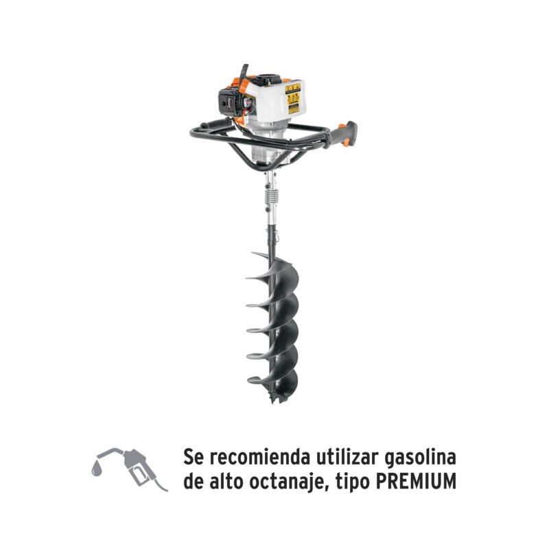 AHO-52.jpg Código: 103204 Ahoyadora / motoperforadora a gasolina 52cc, Truper AHO-52