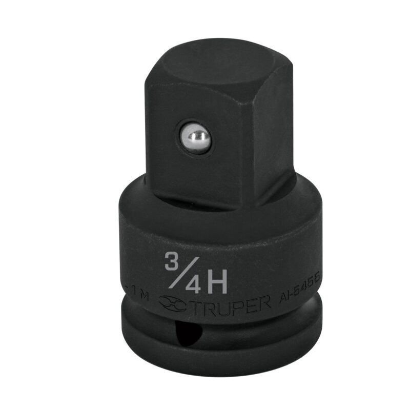 AI-5455.jpg Código: 100950 Adaptador de Impacto 3/4' (H) x 1' (M), Truper AI-5455
