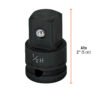 Código: 100907 Adaptador de impacto 1/2' (H) x 3/4' (M), Truper AI-5653