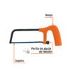 Código: 10210 Arco junior 6' para segueta, Truper AJ-6