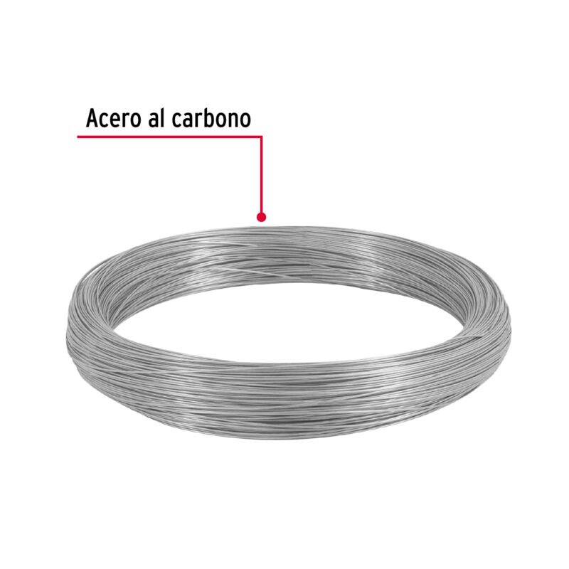 ALG-200FC1.jpg Código: 44469 Kilo de alambre galvanizado, calibre 20, FIERO ALG-200