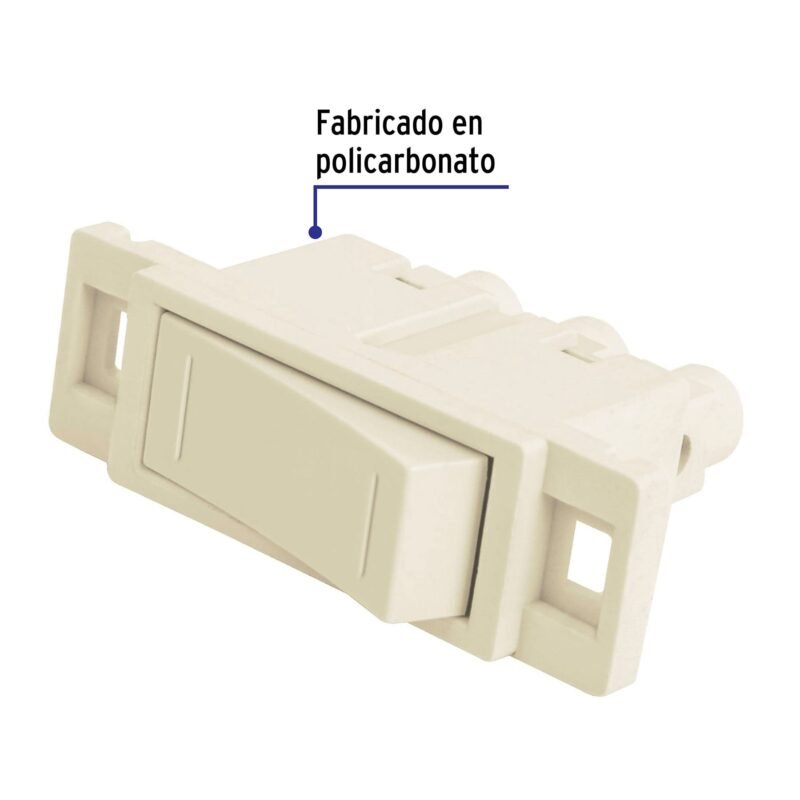 Código: 46440 Interruptor de 3 vías, línea Económica, Volteck APSE-EE