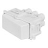 Código: 48137 Interruptor de 3 vías, línea Italiana, color blanco, Volteck APSE-EIB