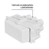 Código: 48137 Interruptor de 3 vías, línea Italiana, color blanco, Volteck APSE-EIB