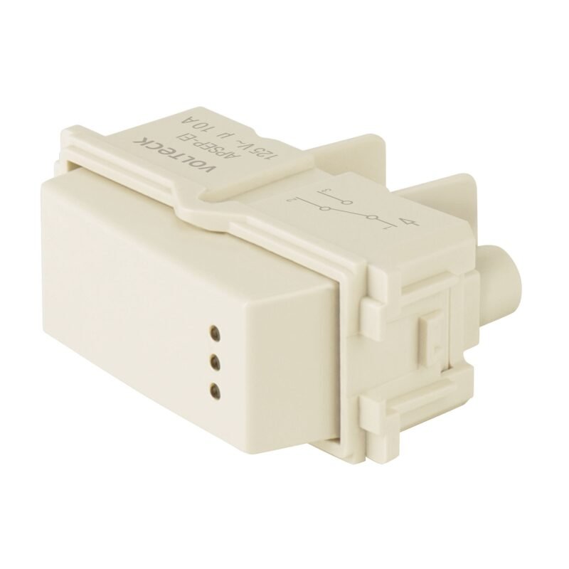 Código: 48056 Interruptor de 3 vías con luz piloto, línea Italiana, marfil APSEP-EI