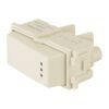 Código: 48055 Interruptor sencillo con luz piloto, línea Italiana, marfil APSEP-I