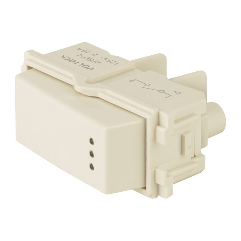 Código: 48055 Interruptor sencillo con luz piloto, línea Italiana, marfil APSEP-I