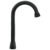 Código: 46725 Cuello tipo bar para mezcladora de lavabo, negro mate, Aqua AQCR-60M