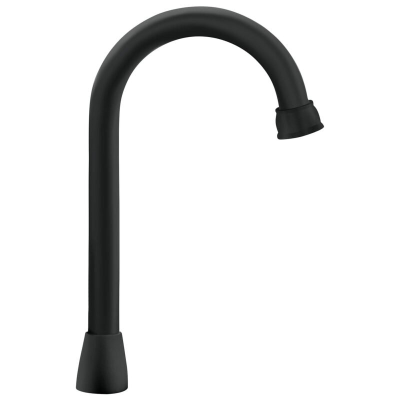 Código: 46725 Cuello tipo bar para mezcladora de lavabo, negro mate, Aqua AQCR-60M