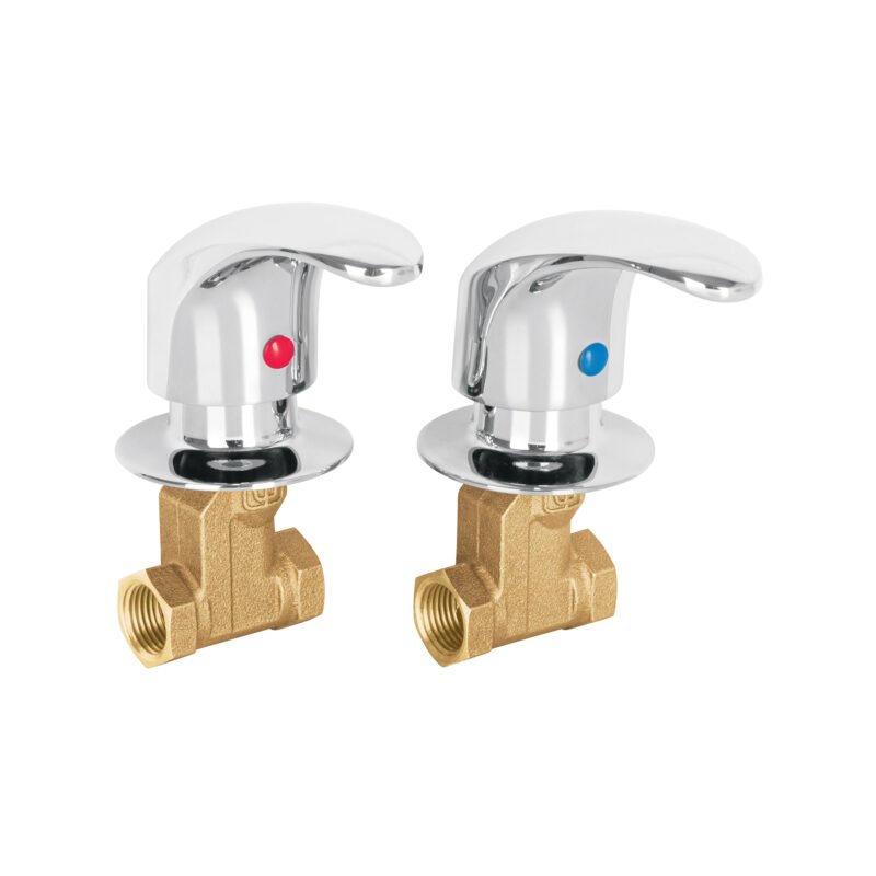 Código: 49797 Juego llaves empotrar roscables, palanca, Aqua AQE-062