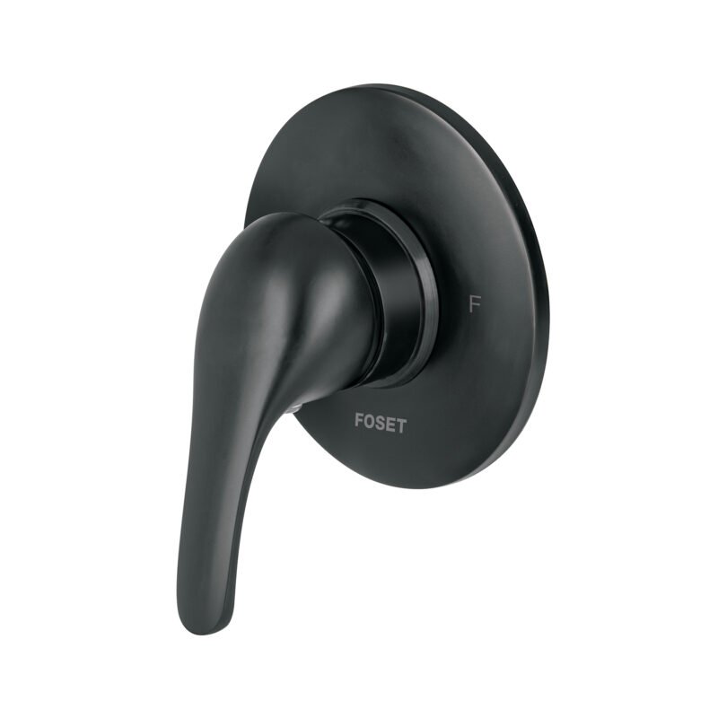 AQM-71M.jpg Código: 48472 Monomando para regadera, negro, AQUA AQM-71M
