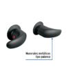 Código: 49629 Juego de manerales de palanca para regadera, negro mate,Aqua AQMR-62M