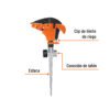 Código: 10339 Aspersor plástico 11', dos vías, estaca metalica, Truper ASP-P11X