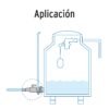 Código: 48081 Multiconector polipropileno para tinaco, con válvula, FOSET ATIN-001