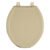 Código: 40244 Asiento redondo ligero con tapa para WC, beige, FOSET BASIC AWC-35C