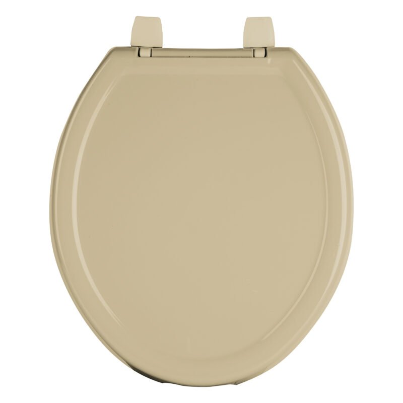 Código: 40244 Asiento redondo ligero con tapa para WC, beige, FOSET BASIC AWC-35C