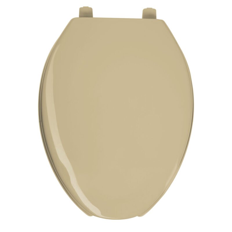 AWC-45C.jpg Código: 47035 Asiento alargado con tapa para WC, abierto, beige, FOSET AWC-45C