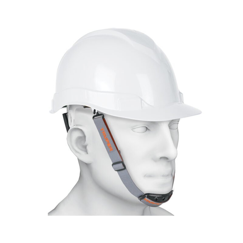 BARBO-B.jpg Código: 12338 Barboquejo con barbilla para casco de seguridad industrial BARBO-B