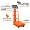 Código: 15729 Báscula electrónica de plataforma, plegable, 100 kg, Truper BAS-100PLA