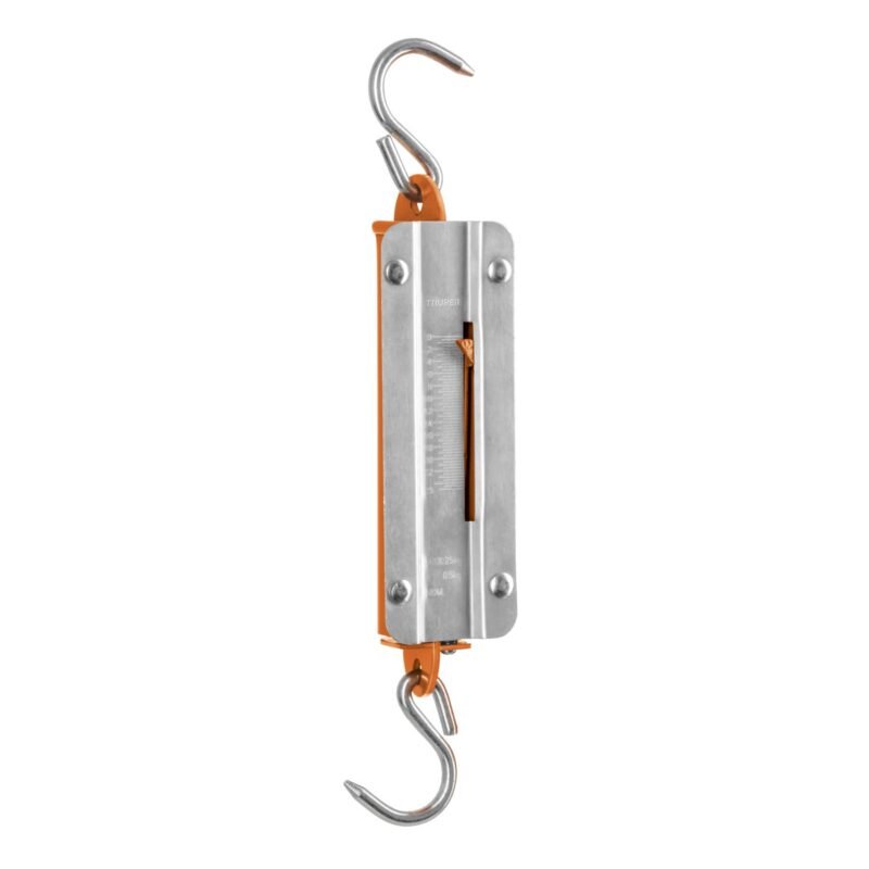 BAS-25R.jpg Código: 13518 Báscula capacidad 25 kg romana de resorte, Truper BAS-25R