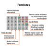 Código: 100871 Báscula electrónica multifunciones con torreta 40 kg, Truper BASE-40T