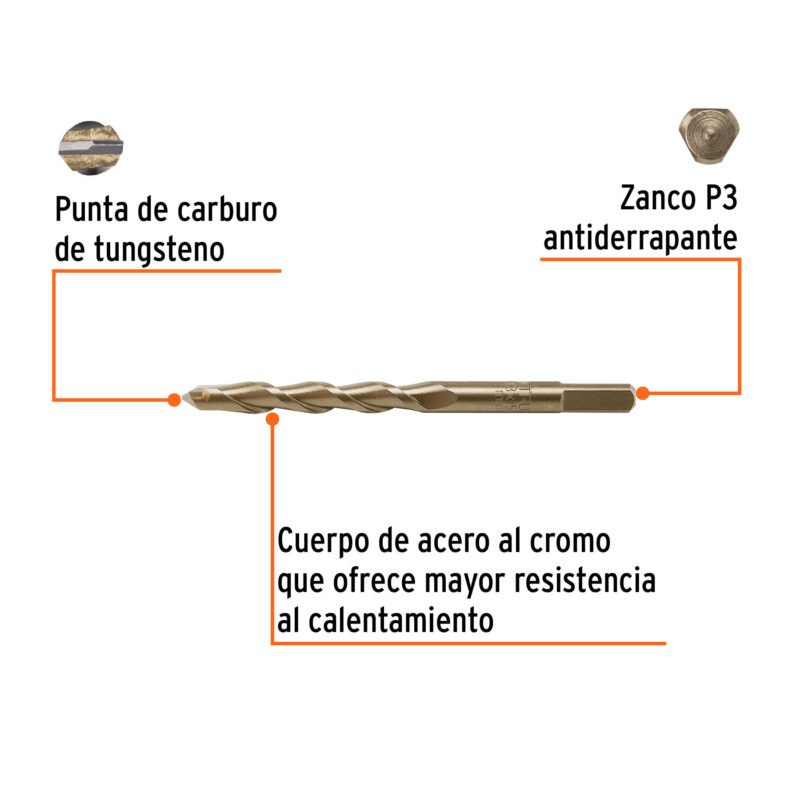 BCT-13X150FC1.jpg Código: 102351 Broca para concreto 13 x 150 mm, Truper BCT-13X150