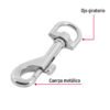 Código: 44030 Bandola de zinc de 1/2' giratoria, Fiero BDZ-3