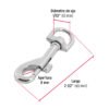 Código: 44030 Bandola de zinc de 1/2' giratoria, Fiero BDZ-3