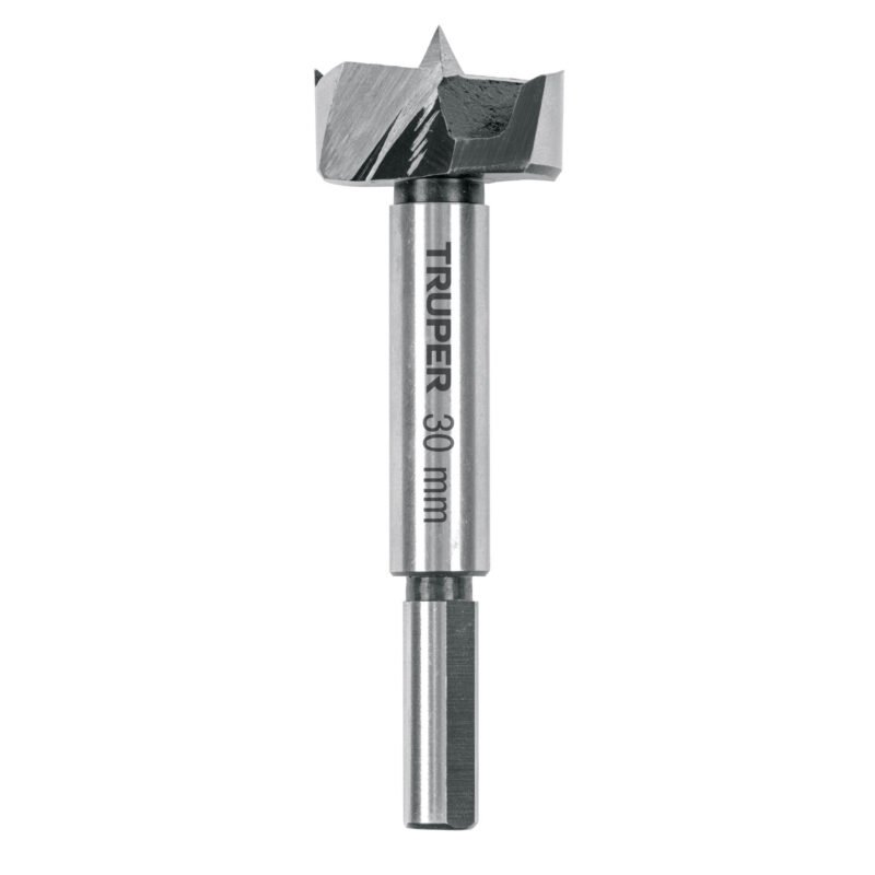 Código: 102371 Broca forstner 30 mm para madera, TRUPER BFM-30