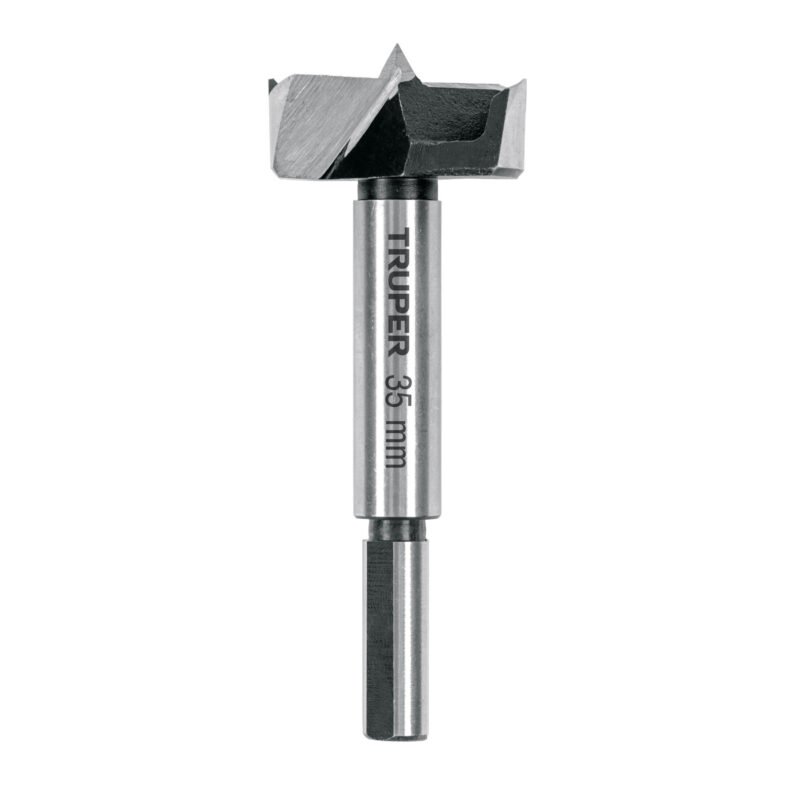 BFM-35.jpg Código: 102372 Broca forstner 35 mm para madera, TRUPER BFM-35