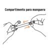 Código: 11997 Mini bomba manual para bicicleta, abatible, 75 PSI, TRUPER BOM-MI-X