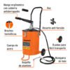 Código: 16850 Bomba inyectora de grasa, 24 kg, Truper BOMIN-24